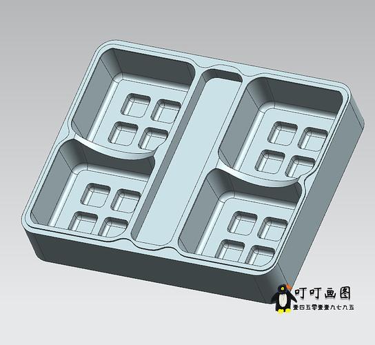 吸塑模具3d画图吸塑内托3d设计工业设计画图