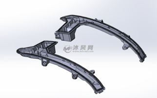 WH4164978型产品后座注塑模具设计图纸
