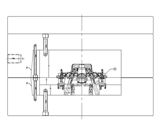塑胶模具设计,大型吸尘器壳体端盖注塑模的设计要点,内附3d图形